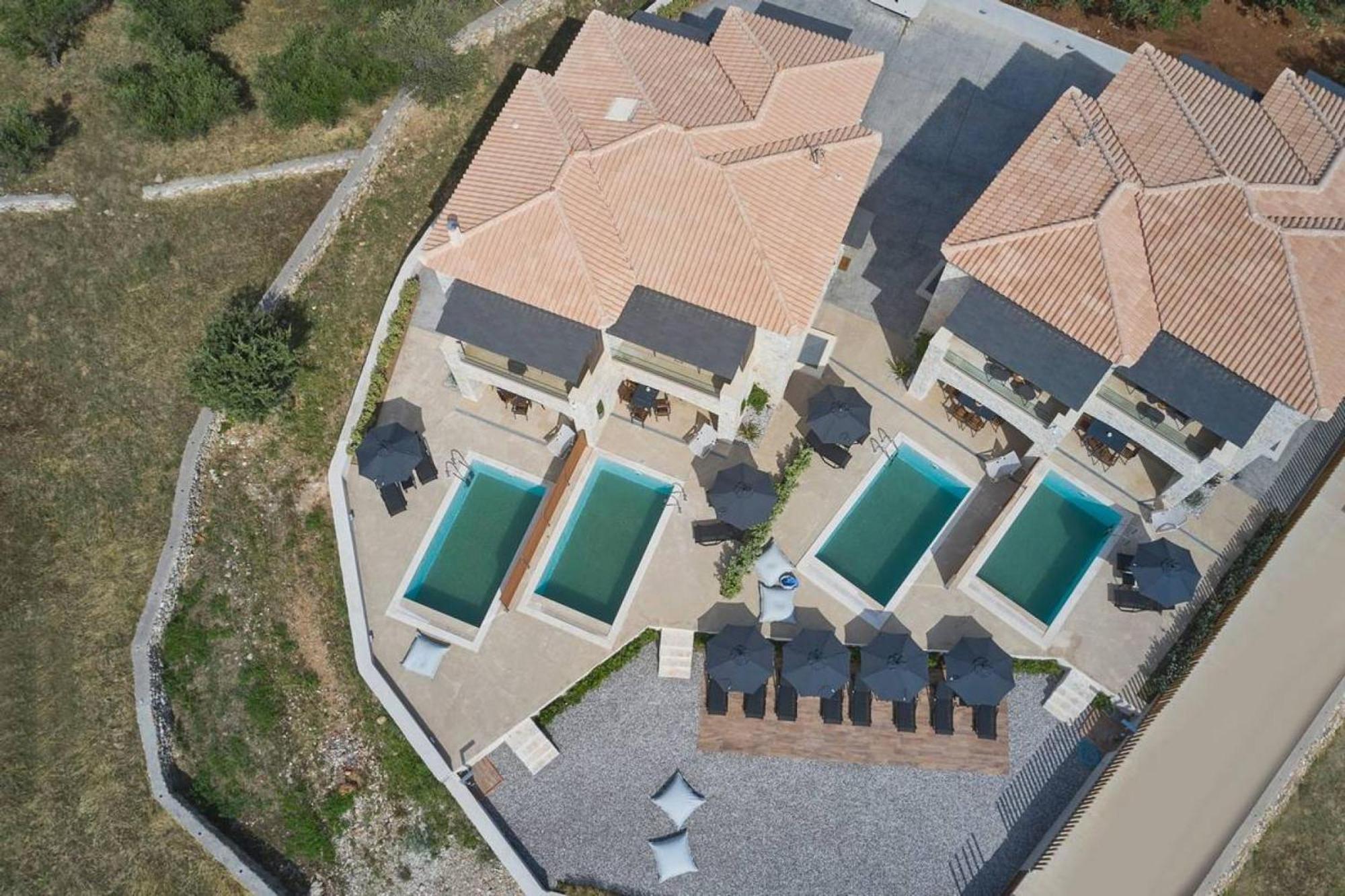Beachfront Alassa Villas With Private Pools Kotronion  Exterior photo
